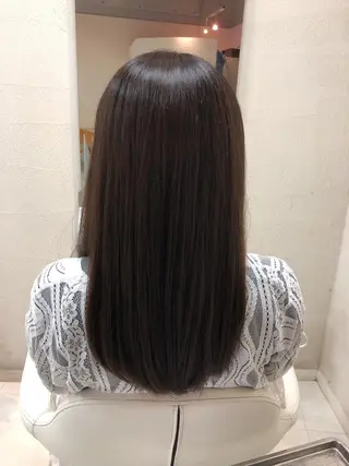 ロング 阿部 美咲のヘアスタイル