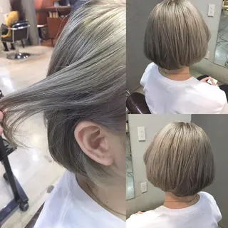 ショート カラー 桜田 修未のヘアスタイル