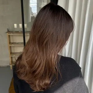 ロング カラー kaikohair&artstudio所属・リミ☁️ モデル募集中のヘアスタイル