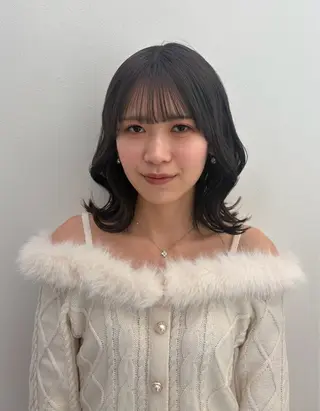 ヘアアレンジ girlな暖色ヘア 🪽🫧ハルナ🎀のヘアスタイル