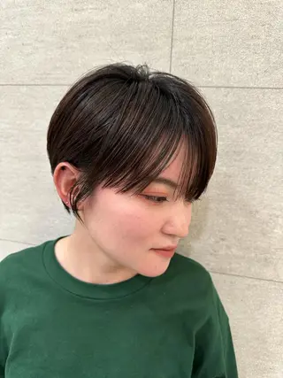 ショート Number六本松所属・山崎 友雅のヘアスタイル