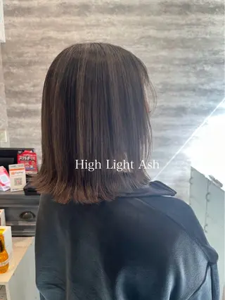 ミディアム カラー 🫟Blanco🫟 Color&Careのヘアスタイル