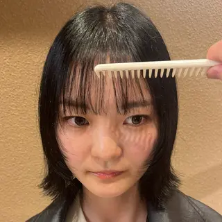 ショート Wカラー🐾 ハルナのヘアスタイル