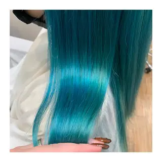 ロング カラー あべ ゆうかのヘアスタイル