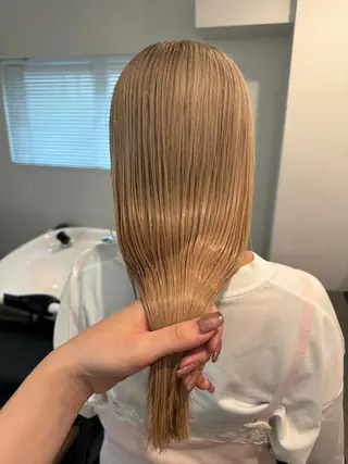 カラー YOKE 桃山台 SAKI♩ ܸのヘアスタイル