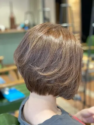 ショート カラー agu hair cresta所属・山﨑 優真のヘアスタイル