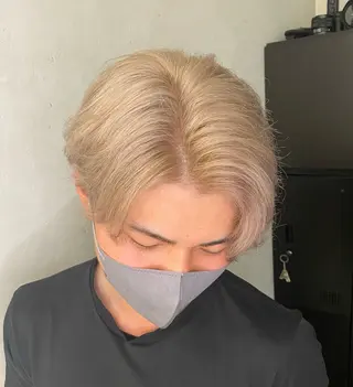 カラー メンズ ブリーチ特化｜メンズ 支持率◎ Takuのヘアスタイル