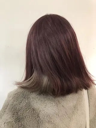 カラー hina☺︎ 髪質改善/ストレートのヘアスタイル