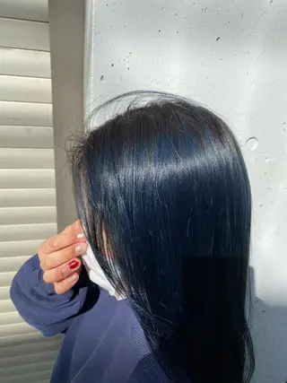 ロング カラー ヘアアレンジ お任せヘア☘️☘️ 及川渚のヘアスタイル