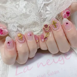 ネイル La neige* yuki 🥯🍑のネイルデザイン