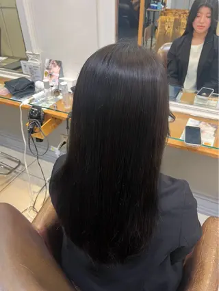 セミロング カラー ヘアアレンジ 横浜/カラーモデル ✩💚りんか💚✩のヘアスタイル