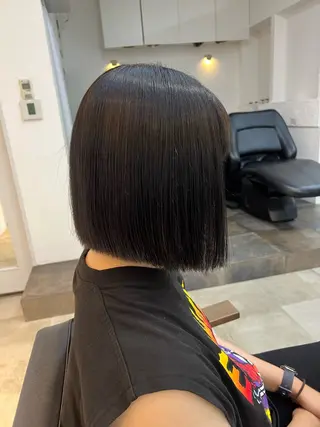 ミディアム カラー 🥀韓国ヘア🥀 宮津真菜のヘアスタイル