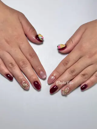 ネイル ongles chic24時間営業のネイルデザイン