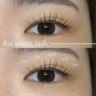 マツエク・マツパ Veil ayakaのマツエク・マツパデザイン