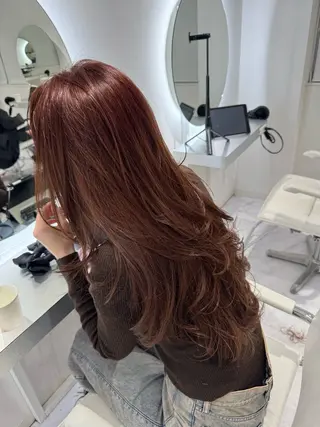 ロング rina/無料 レイヤーカット/上野のヘアスタイル