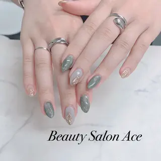 ネイル Beauty Salon Ace（ネイルサロン　エース）所属・池袋フィルイン Ace♡長さだしのネイルデザイン