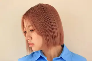 ショート カラー 松本 晴琉のヘアスタイル