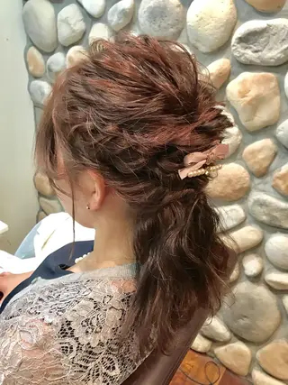 ヘアアレンジ 【azure横浜】 🧸misaki🌸のヘアスタイル