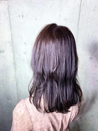 ミディアム カラー メンズブリーチカラー /パーマ ごーた立川のヘアスタイル