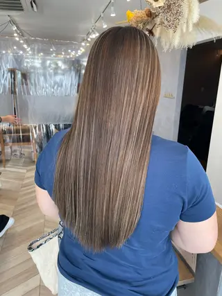 ロング 永井 瑞穂のヘアスタイル