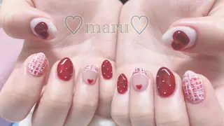 ネイル まるみ ♡のネイルデザイン
