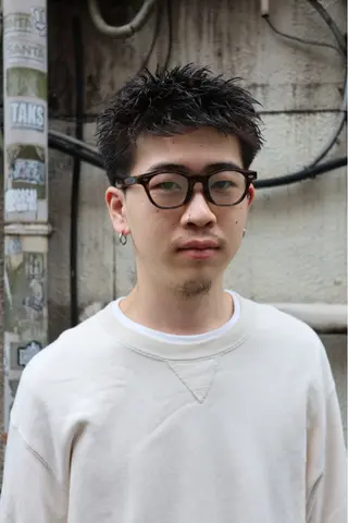 ショート メンズ 佐竹 楓のヘアスタイル