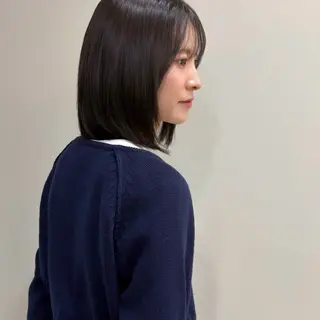 ミディアム カラー hana/艶髪 /透明感カラー🪞のヘアスタイル