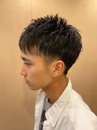 ショート メンズ 山田 哲平のヘアスタイル