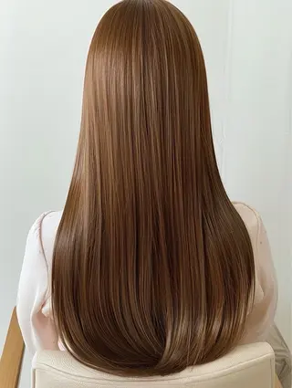 ロング カラー modek's tokyo所属・顔周りレイヤー ☺︎shunのヘアスタイル