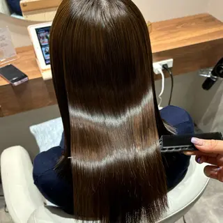 セミロング SALOWIN上野店所属・美髪ヘア 🤍erikaのヘアスタイル