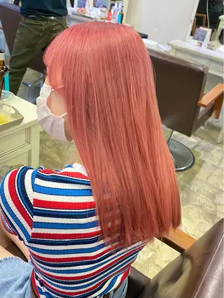 セミロング カラー Piaコータロー ハイトーン&‪ボブのヘアスタイル