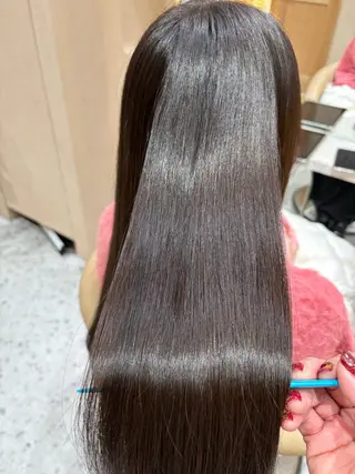 セミロング あかね☆ヘアアレンジ /ボブ/縮毛矯正のヘアスタイル