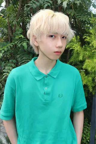 ミディアム カラー メンズ @kyoniyy KYONIのヘアスタイル