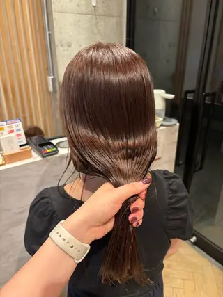 ロング 透明感カラー🤎/ ツヤカラー/さくらのヘアスタイル