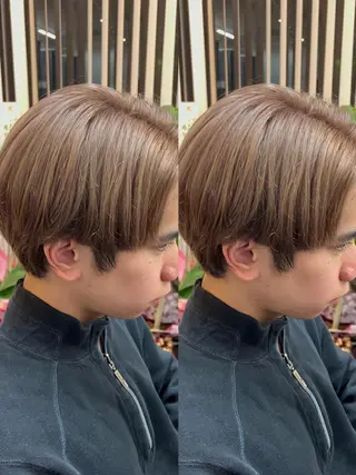 ショート カラー TELA HAIRのヘアスタイル