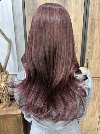 ロング 鈴木 菜々映のヘアスタイル