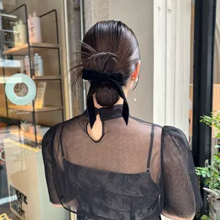 ヘアアレンジ 芦刈 咲来のヘアスタイル