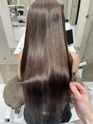 ロング nagi所属・横田直也／韓国風 レイヤーカット／千種のヘアスタイル