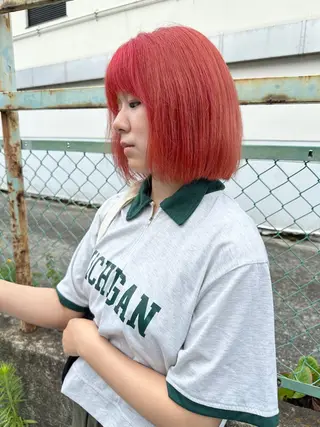 ショート カラー ヘアモードKT石橋店所属・田中 泰正のヘアスタイル