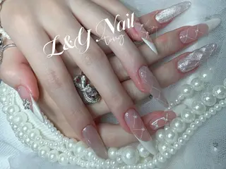 ネイル L&Y Nail🎀 思雪のネイルデザイン