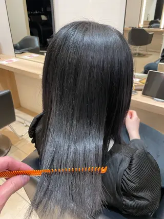 ロング カラー Lond rouge所属・💚銀座/ボブ /縮毛矯正/芦川💚のヘアスタイル