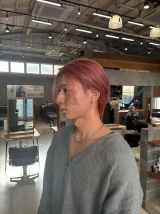 ショート カラー 🎪🩰艶/モテ カラー❣️reinaのヘアスタイル