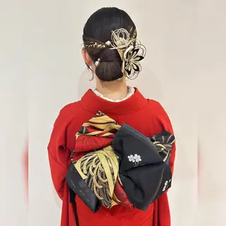 ロング お子様と美容室🧸 HidamaRi絢菜のヘアスタイル