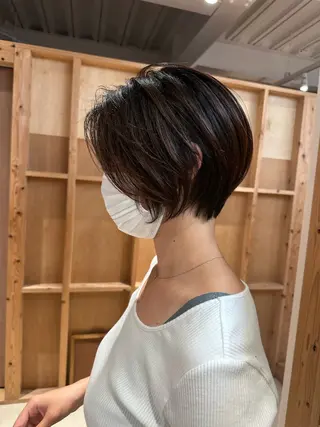 ショート 韓国ヘア/ワンホン ちひろのヘアスタイル