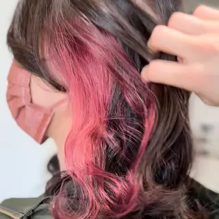 ミディアム カラー juhl/髪質改善/ 縮毛矯正/遠藤航平のヘアスタイル