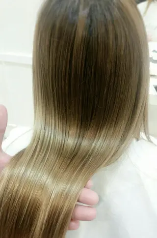 ロング パーマ 須賀 一美のヘアスタイル