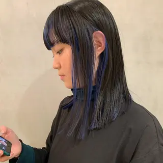 セミロング カラー アンニュイヘア🪽 ayumiのヘアスタイル