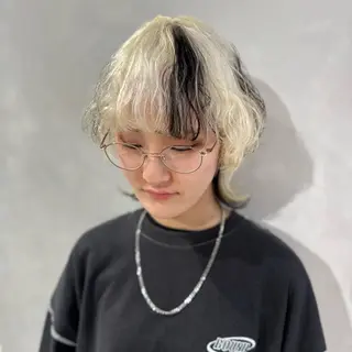 カラー デザインカラー/パー マ🦖外岡咲希🦖のヘアスタイル