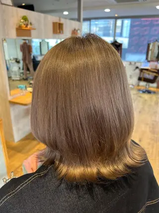 ミディアム S. Okuboのヘアスタイル