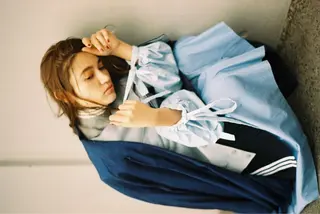 カラー pole/apartment所属・💓パーマ，💗 レイヤーカットのヘアスタイル